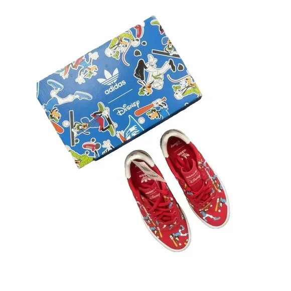 Adidas Originals 3MC C X Disney Sport Goofy adult Unisex Shoes Red NEW US 6 - Picture 8 of 13
